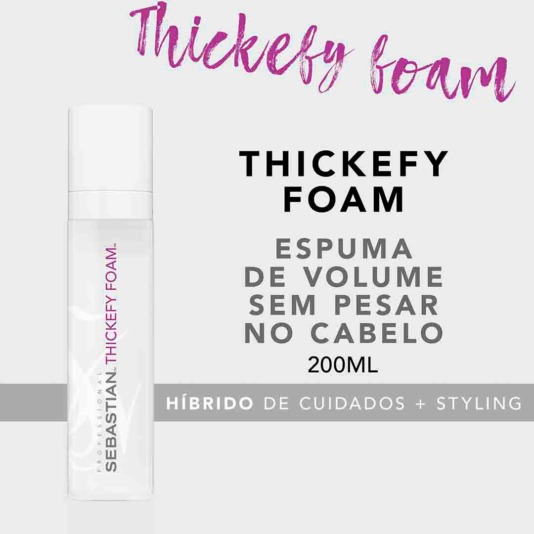 Thickefy Foam para Cabelo Fino - SEBASTIAN - Styling - Imagem 7
