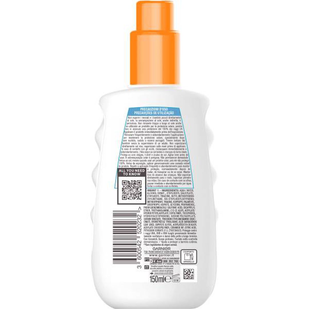 Spray Sensitive Advanced Crian&ccedil;as FPS50+ - GARNIER AMBRE SOLAIRE - AMBRE SOLAIRE - Imagem 2