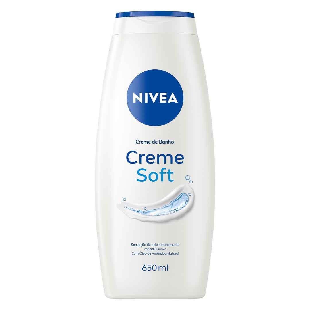 Creme de Banho Creme Soft - NIVEA -  - Imagem 1