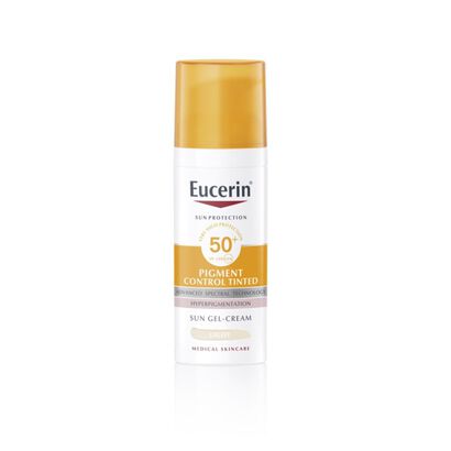 Sun Pigment Control Gel-Creme FPS 50+ (Tom Claro) - EUCERIN -  - Imagem