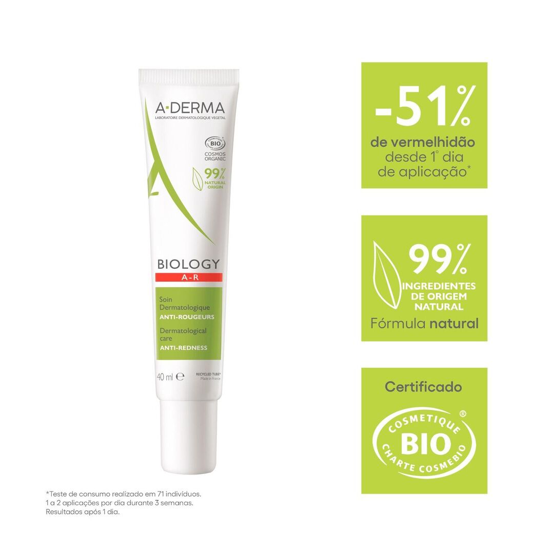 Biology AR Cuidado Anti-Vermelhidão - A-DERMA -  - Imagem 8