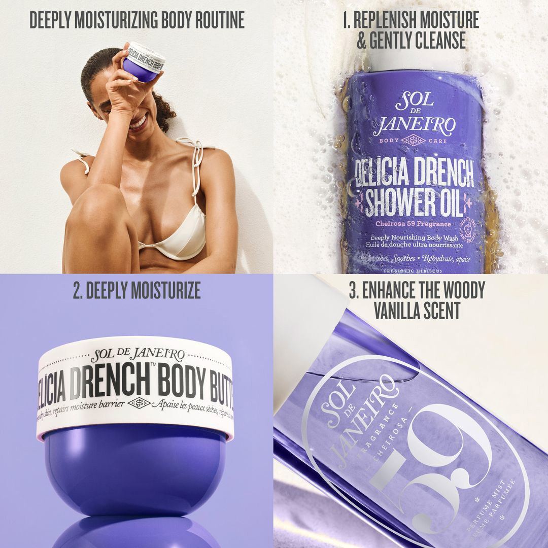 Delicia Drench Body Cream - Manteiga Corporal - Sol de Janeiro - Delicia - Imagem 11