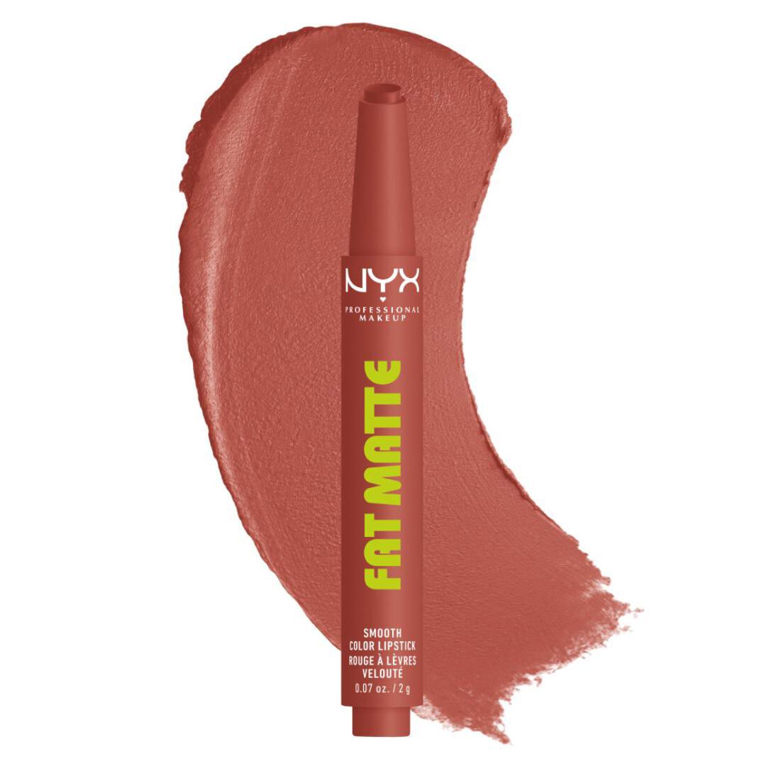 Fat Matte Smooth Color Lipstick - NYX Professional Makeup -  - Imagem 6