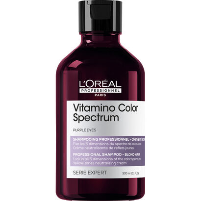 L'Or&eacute;al Professionnel Serie Expert Shampoo Violeta - L'OR&Eacute;AL PROFESSIONNEL - Vitamino Color Spectrum - Imagem