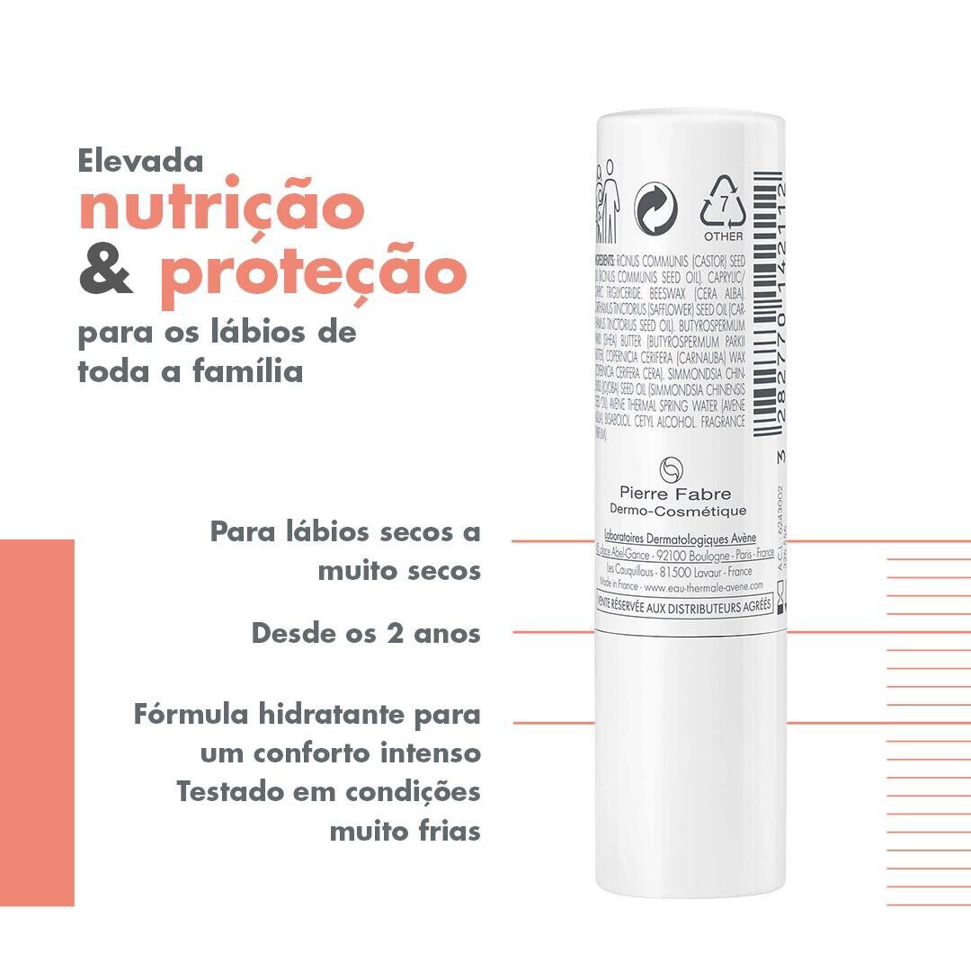 Cold Cream Stick L&aacute;bios Nutritivo - AVENE -  - Imagem 3