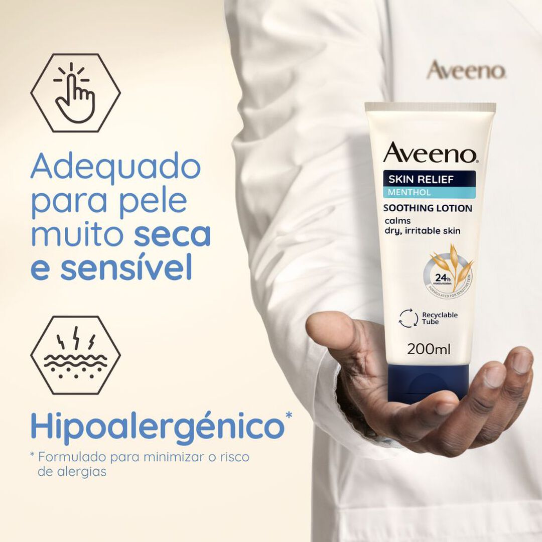 Aveeno Skin Relief - Creme Lenitivo Mentol - AVEENO -  - Imagem 5
