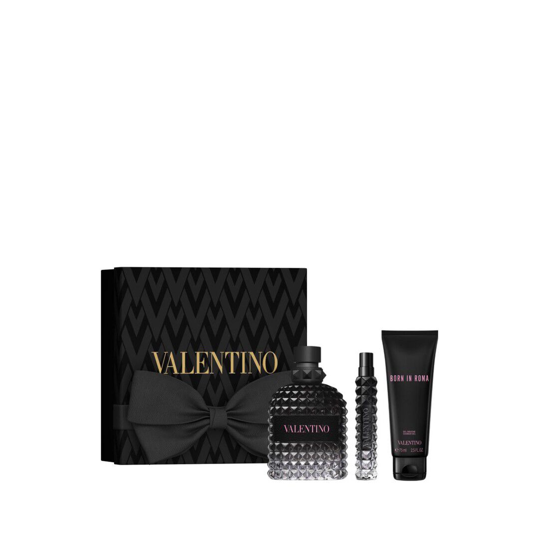 Coffret Eau de Parfum - Valentino - BORN IN ROMA UOMO - Imagem 1