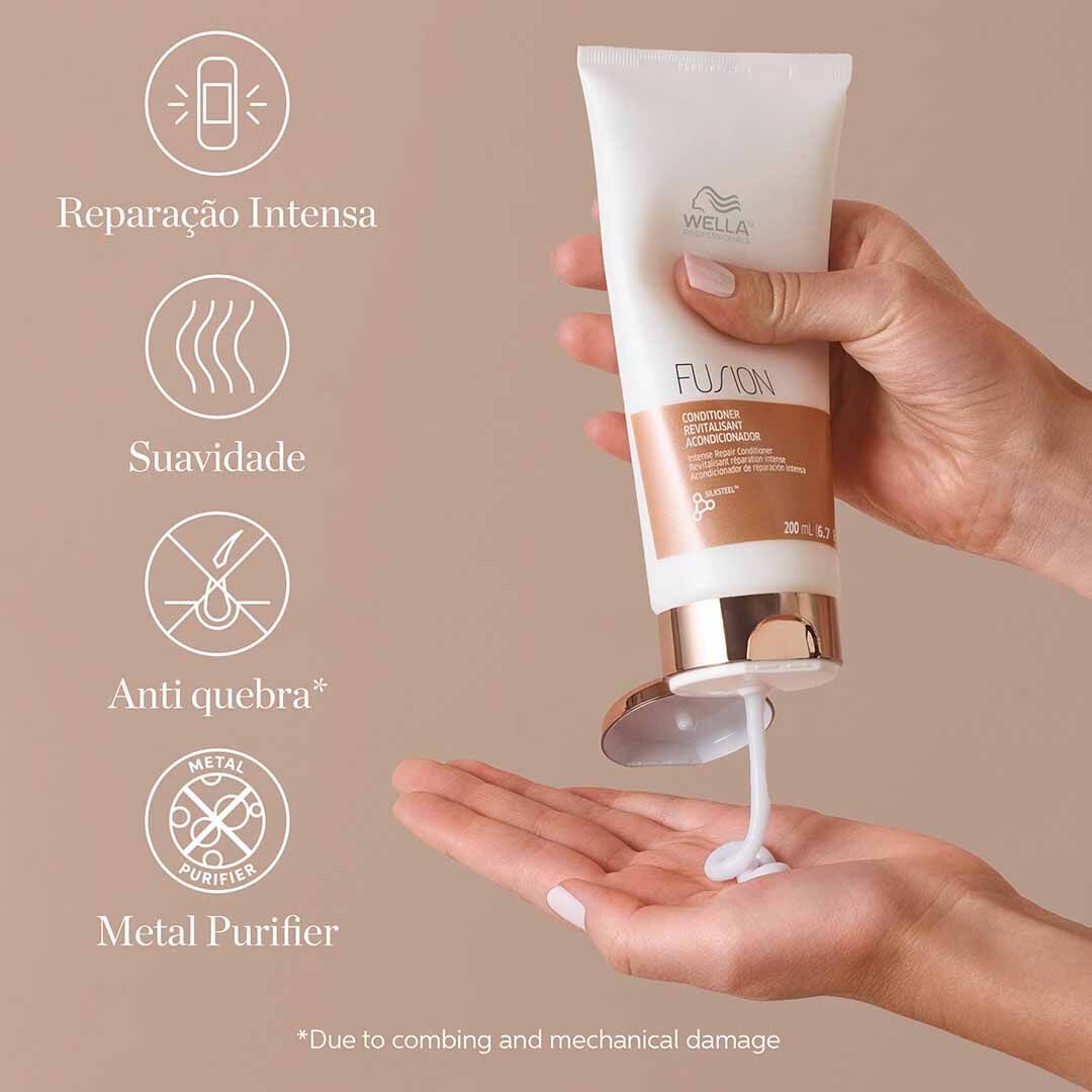 Condicionador Fusion - WELLA HAIR CARE - Premium - Imagem 3