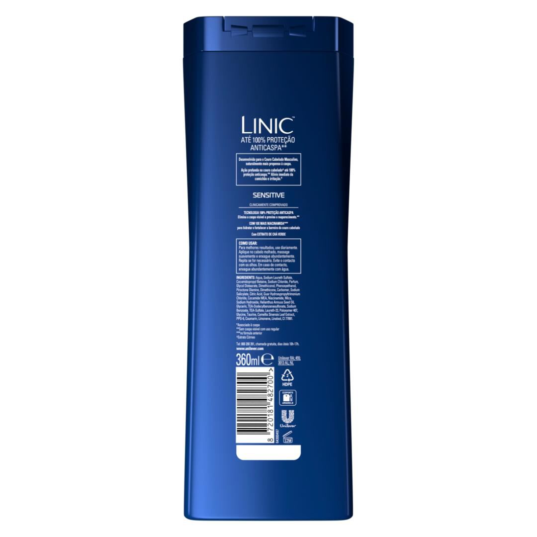 Shampoo Sensitive - LINIC -  - Imagem 3
