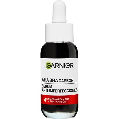 Pure Active AHA BHA Carvão Sérum Anti-Imperfeições, 4% Niacinamida - GARNIER -  - Imagem