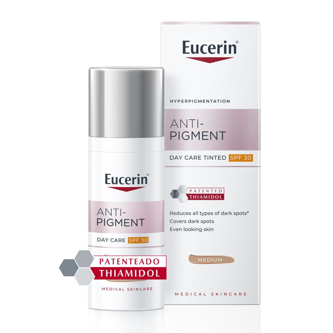Anti-Pigment Creme de Dia Tinted Médio FPS 30 - EUCERIN -  - Imagem 8