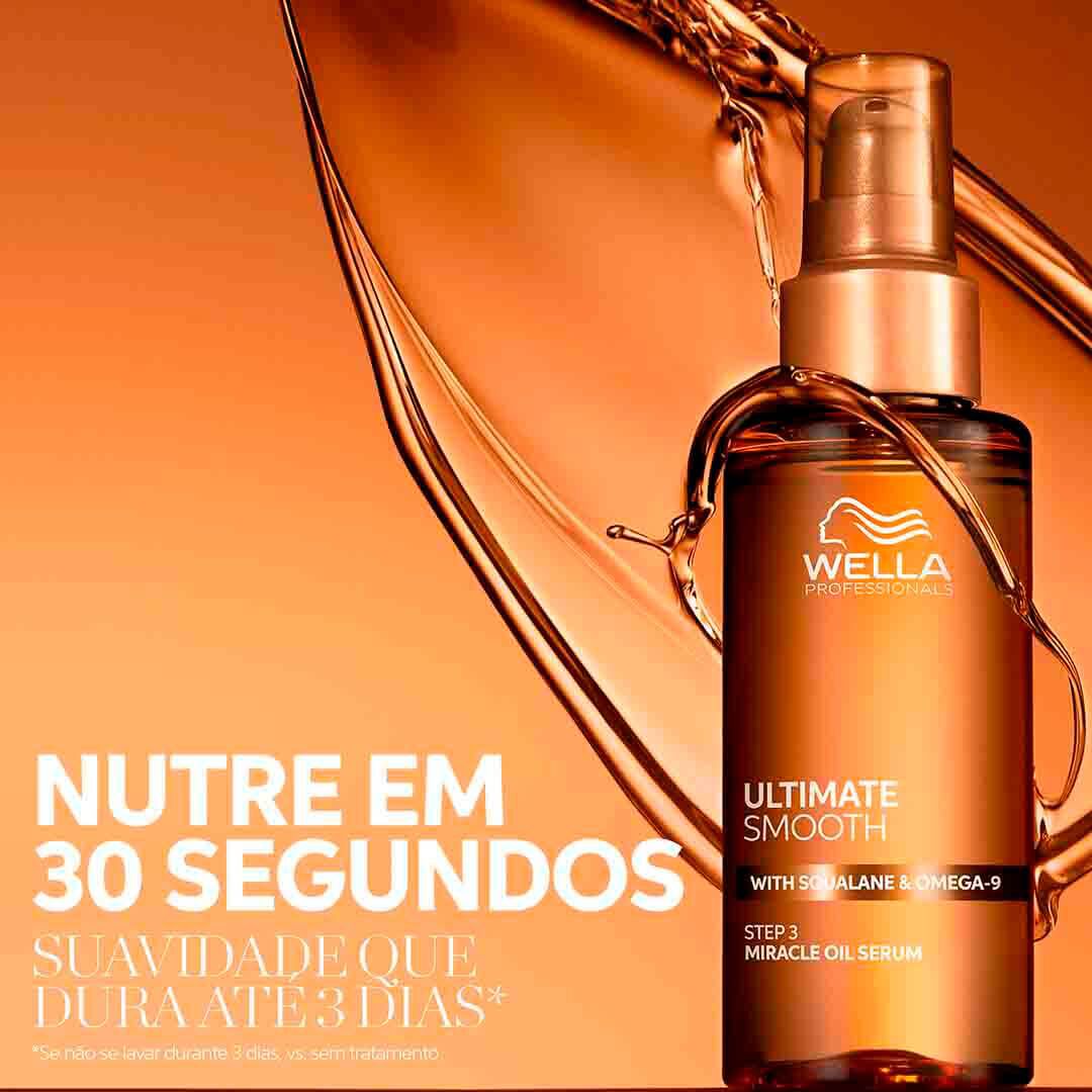 Ultimate Smooth - Miracle Oil Serum - WELLA HAIR CARE - Ultimate - Imagem 7