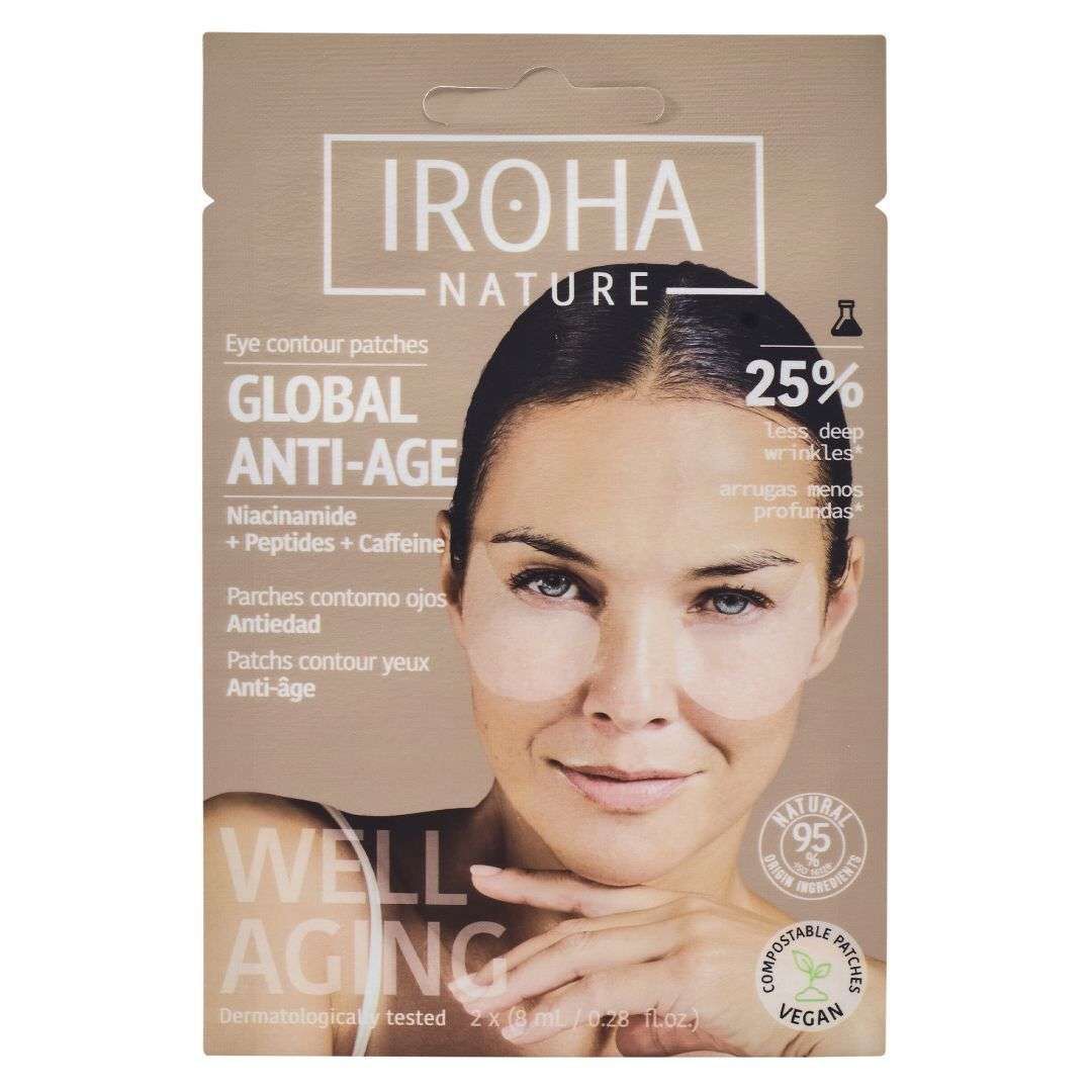 Patches Olhos Global Anti-Age - IROHA -  - Imagem 1