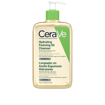 Óleo-Espuma de Limpeza Hidratante - CERAVE -  - Imagem