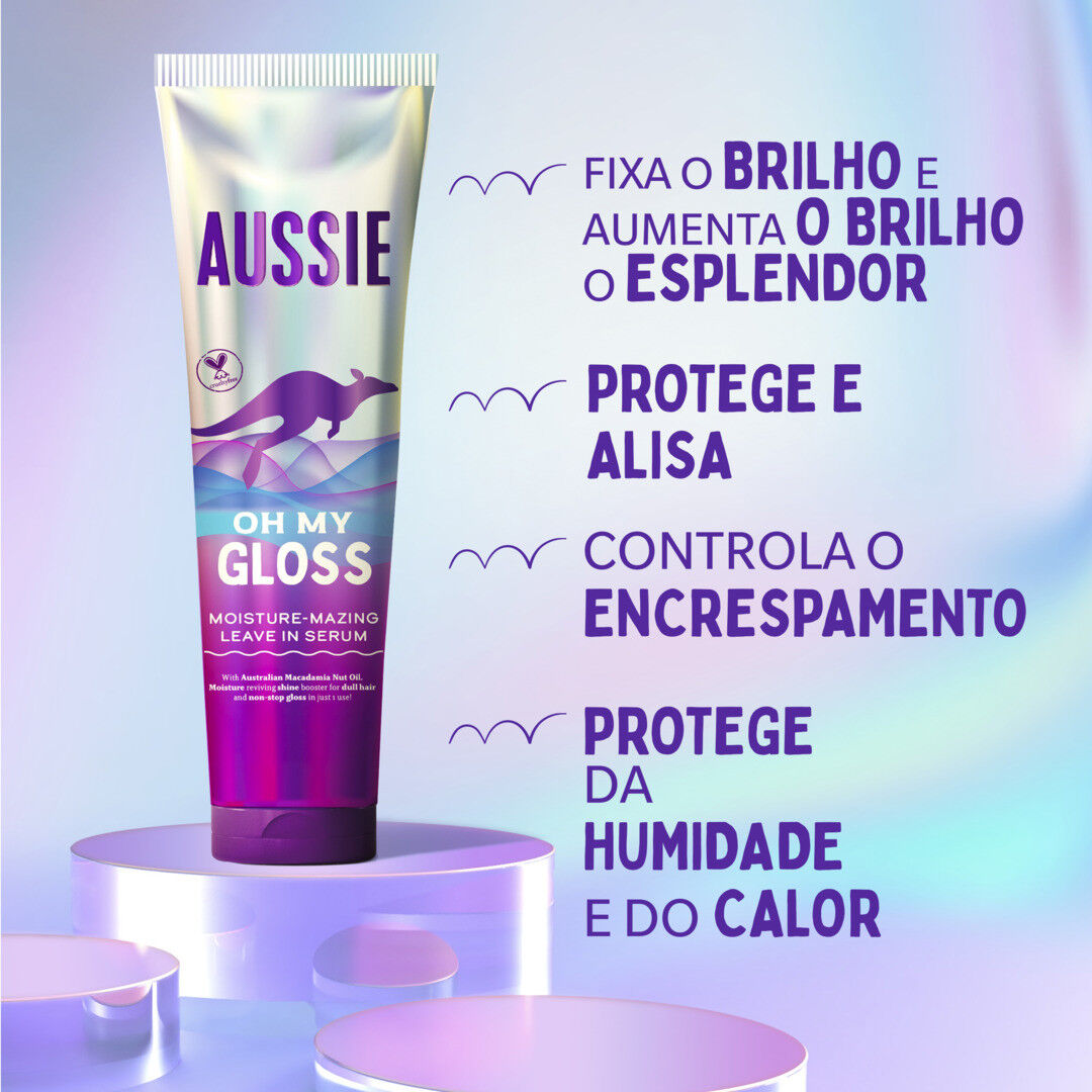 S&eacute;rum Leave-In Oh My Gloss - AUSSIE -  - Imagem 3