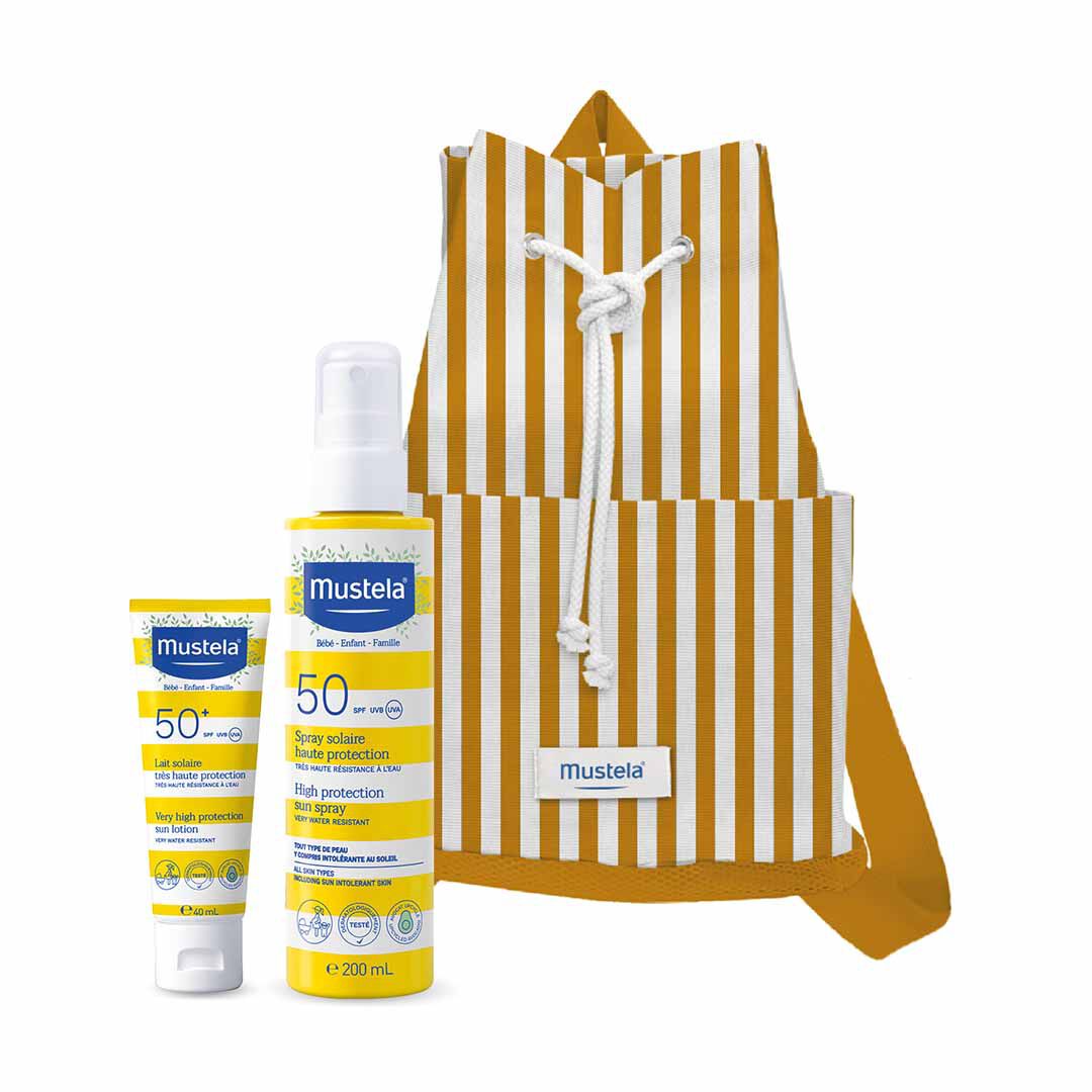 Coffret Prote&ccedil;&atilde;o com Mochila Amarela - MUSTELA -  - Imagem 1