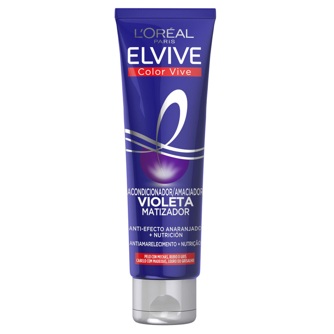 M&aacute;scara color vive violeta - ELVIVE -  - Imagem 1