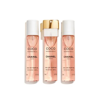 EAU DE PARFUM TWIST AND SPRAY RECARGAS - CHANEL - COCO MADEMOISELLE - Imagem