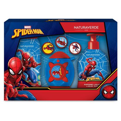 SPIDERMAN Gift set Disc Shooter Bracelet - Apple Beauty - APPLE CRIANÇA - Imagem