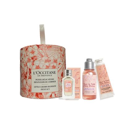 XMAS24 CHERRY BLOSSOMS DISCOVERY KIT - L'OCCITANE -  - Imagem