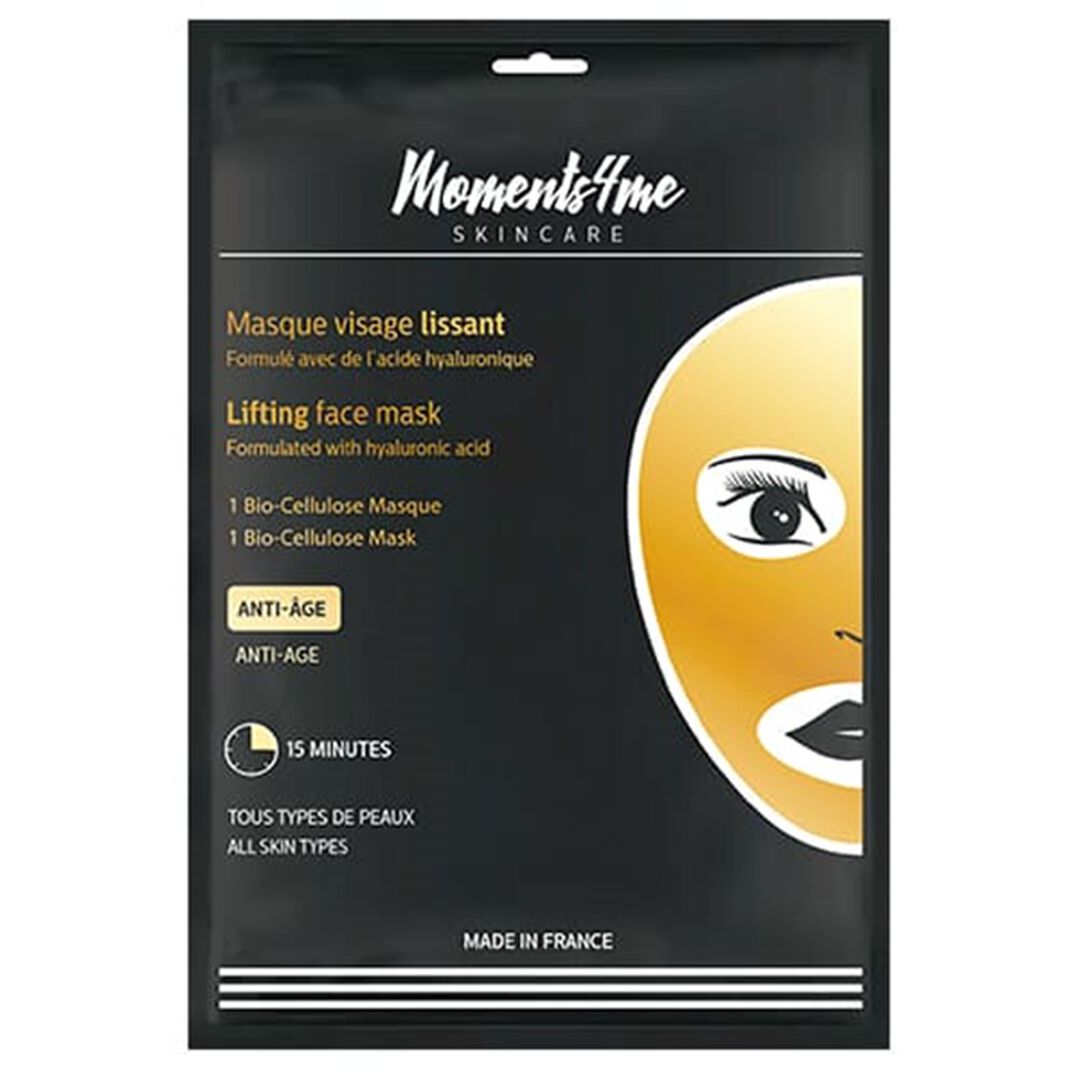 Bio-cellulose Face Mask Lifting - Moments 4 Me - MOMENTS - Imagem 1