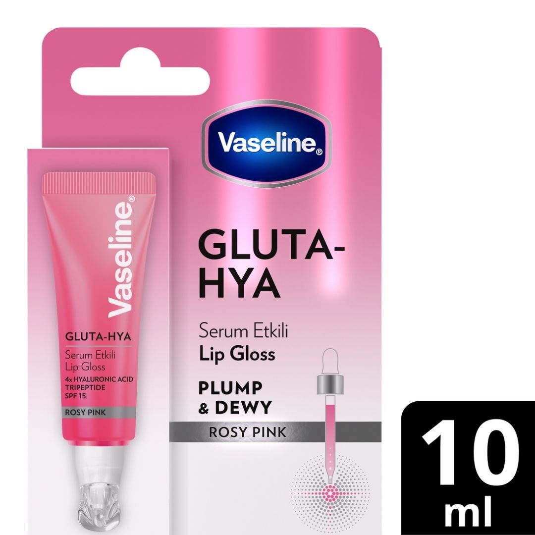 Lip Gloss S&eacute;rum Rosy Pink - VASELINE -  - Imagem 2