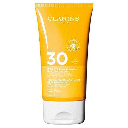 Cr&egrave;me Solaire Jeunesse Haute Protection SPF30 - CLARINS - CLARINS SOLARES - Imagem
