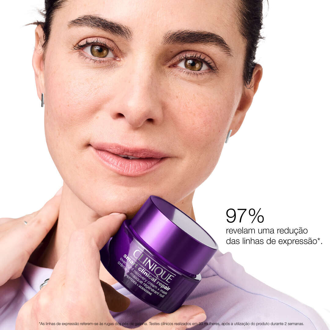 Clinique Smart Clinical Repair™ Overnight Recovery Cream + Mask - CLINIQUE - Smart - Imagem 4
