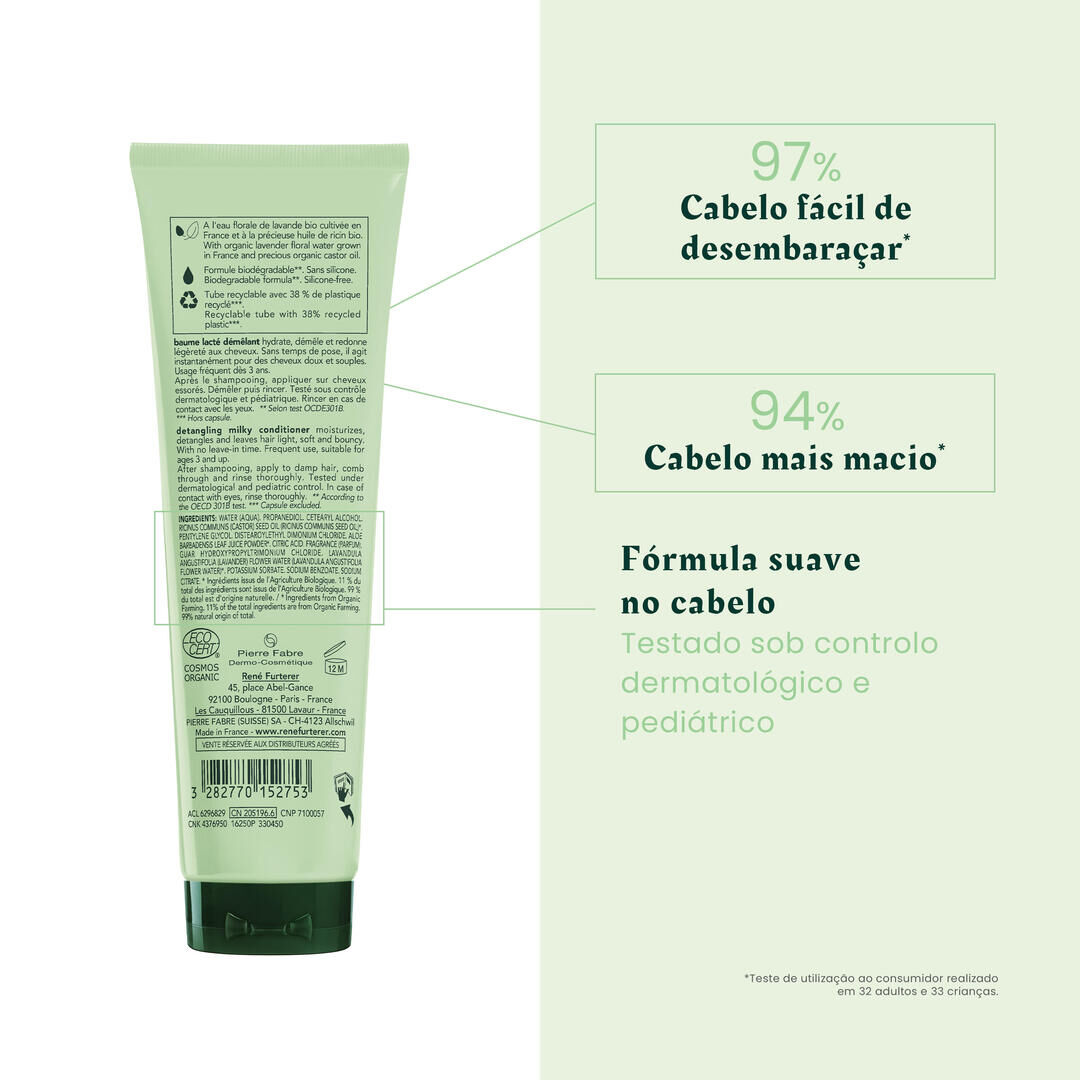 Naturia B&aacute;lsamo L&aacute;cteo Desembara&ccedil;ador - RENE FURTERER -  - Imagem 5