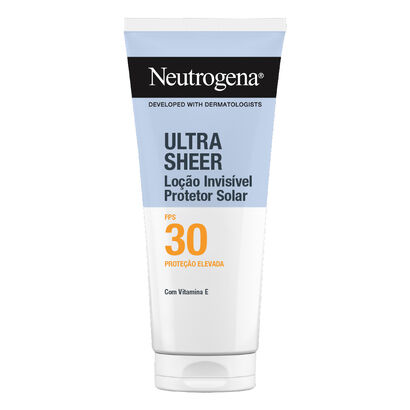 Ultra Sheer Lo&ccedil;&atilde;o Invis&iacute;vel Hidratante SPF30 - NEUTROGENA -  - Imagem
