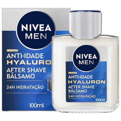 After Shave Bálsamo Active Age Hyaluron - NIVEA -  - Imagem