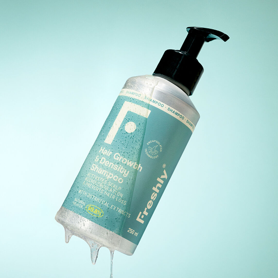 Shampoo Antiqueda. 99% Natural - Hair Growth & Density Shampoo - FRESHLY -  - Imagem 3
