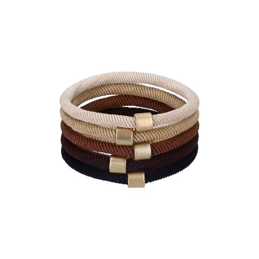 Elásticos de cordão com detalhe metálico - CGT - ELASTICOS - Imagem 1