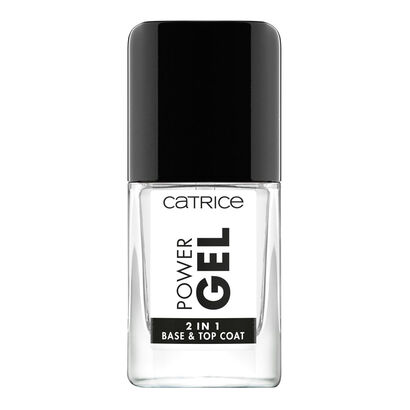 Base & Top Coat 2 Em 1 Power Gel - CATRICE -  - Imagem