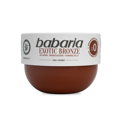 Gelatina Bronzeadora Coco SPF0 - BABARIA -  - Imagem