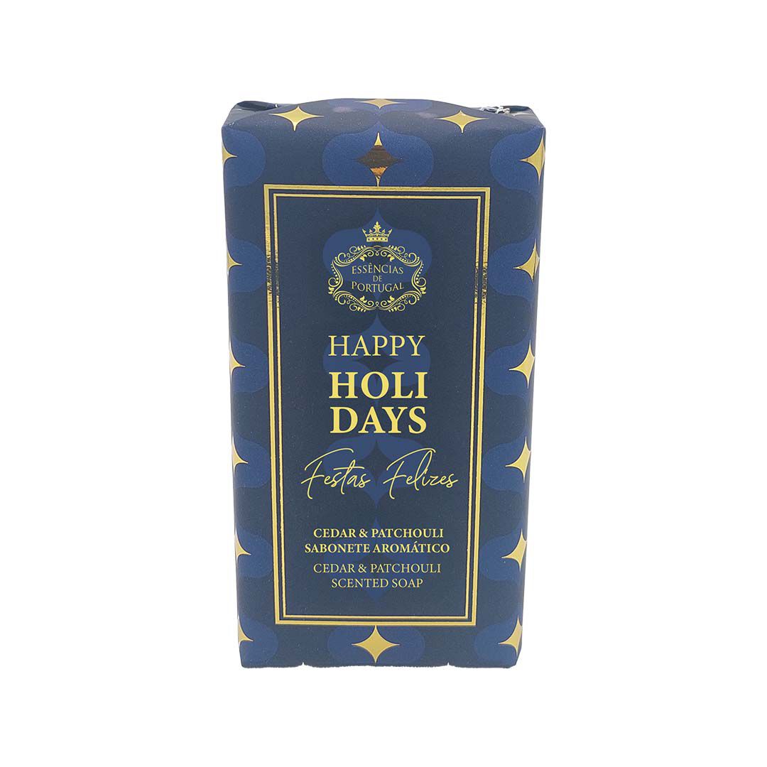 Sabonete Perfumado de Cedar & Patchoulli - ESS&Ecirc;NCIAS DE PORTUGAL - LINHA DE BANHO - Imagem 1