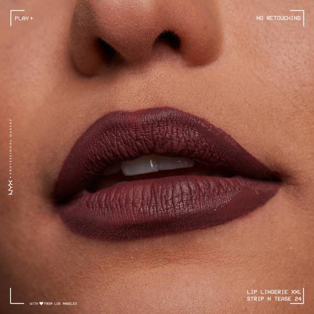 Matte Lipstick - NYX Professional Makeup - Lip Lingerie XXL - Imagem 4