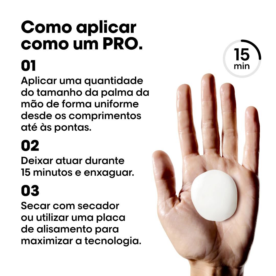 Tratamento Progressivo Smooth Transformer Keratin Alpha Sleek - L'OR&Eacute;AL PROFESSIONNEL - SERIE EXPERT - Imagem 8