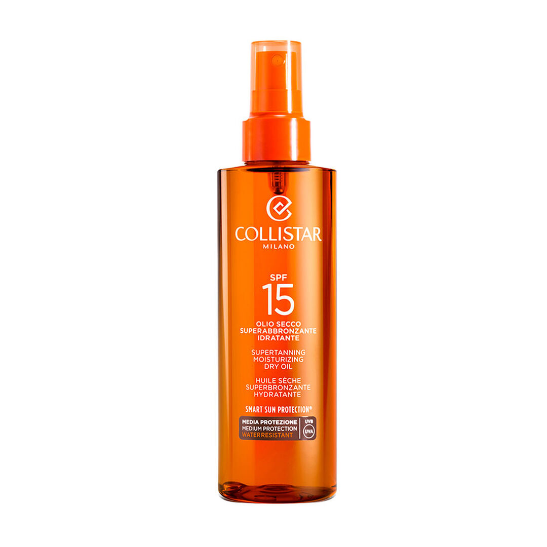 Supertanning Dry Oil, SPF 15 - COLLISTAR - Cuidados para Pele exposta ao Sol - Imagem 1