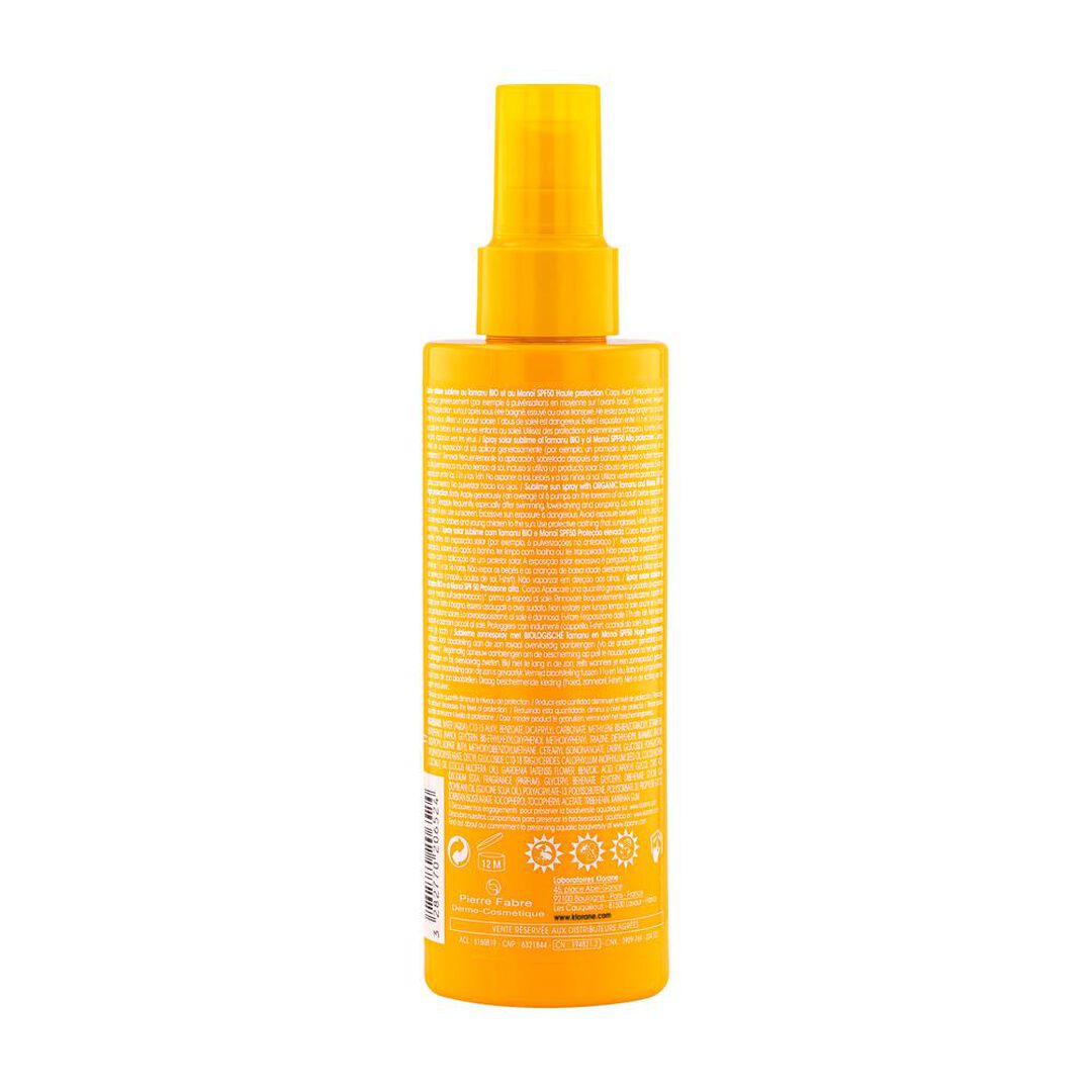 Protetor Solar Spray Sublimador FPS50 - KLORANE -  - Imagem 5