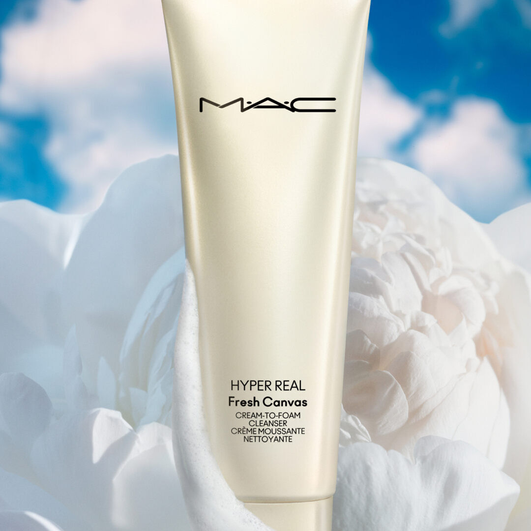 FRESH CANVAS CREAM-TO-FOAM CLEANSER - MAC - HYPER REAL - Imagem 5