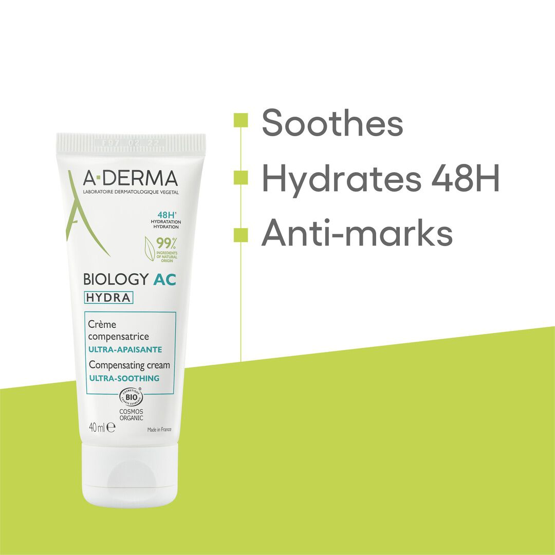 Biology AC Hydra Creme Compensor - A-DERMA -  - Imagem 6