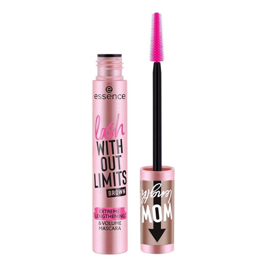 Mascara Lash Without Limits Brown Comprimento Extremo e Volume - ESSENCE -  - Imagem 1