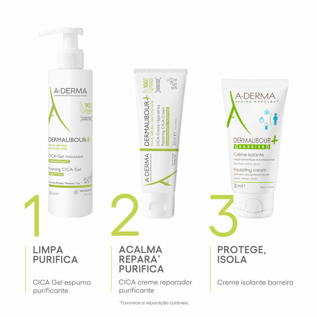 Cica Dermalibour+ - Creme Reparador Purificante - A-DERMA -  - Imagem 9