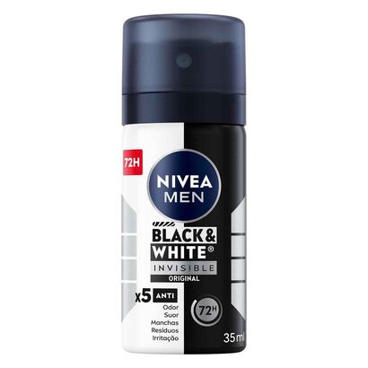 Black & White Invisible - Men Spray - NIVEA -  - Imagem