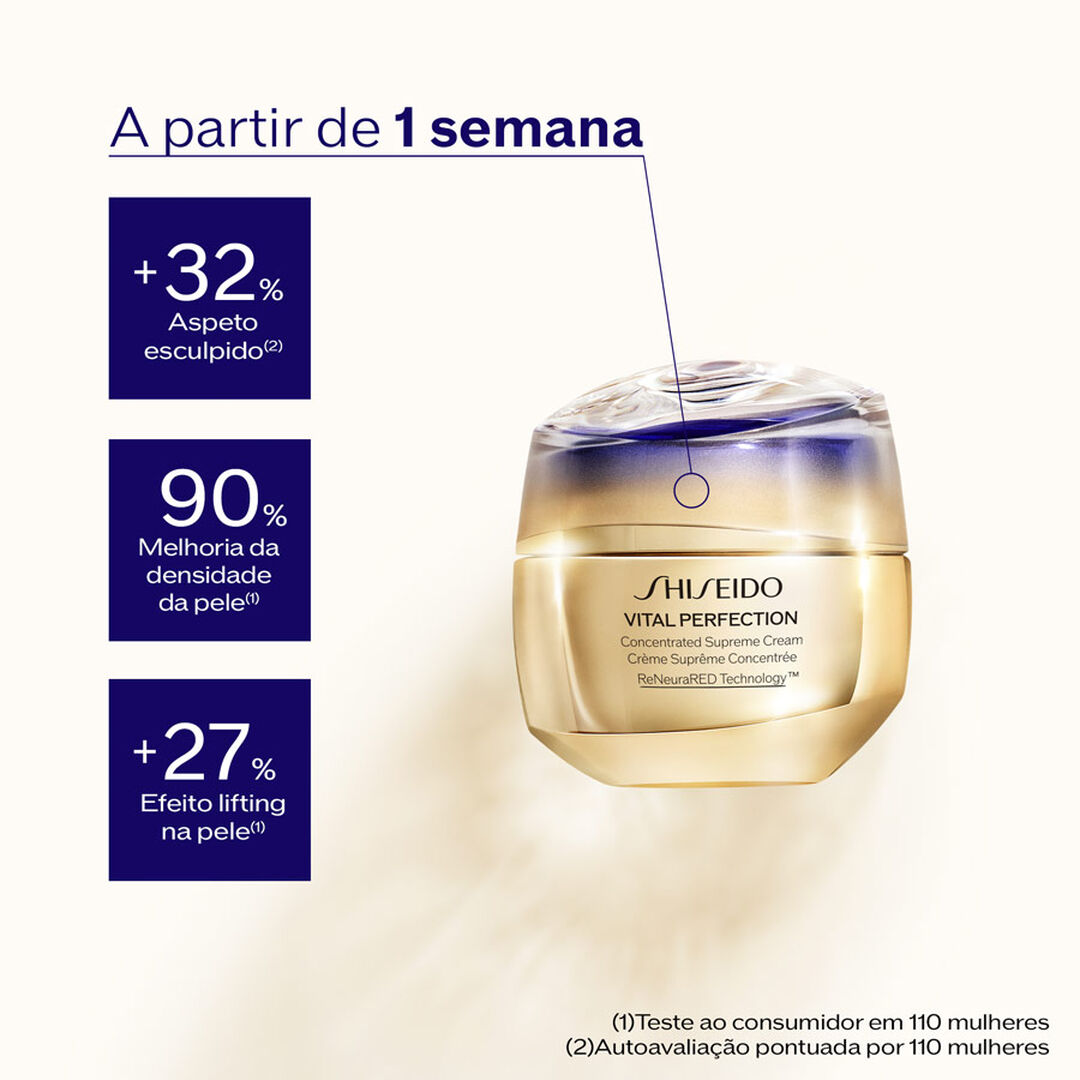 Concentrated Supreme Cream Refill - SHISEIDO - Vital Perfection - Imagem 3