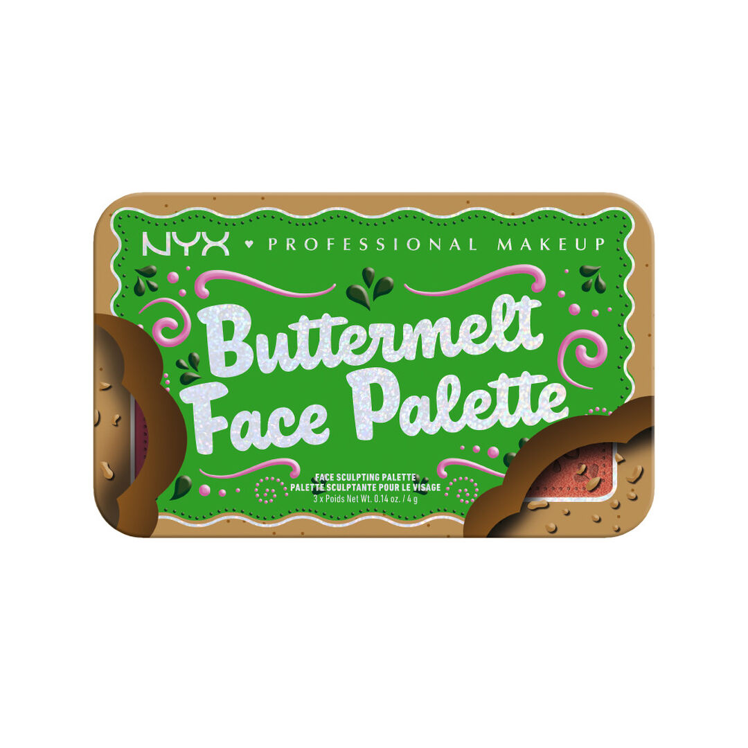 Paleta de Rosto Buttermelt - NYX Professional Makeup -  - Imagem 1