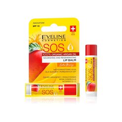 B&aacute;lsamo Labial SOS SPF10 P&ecirc;ssego, , hi-res