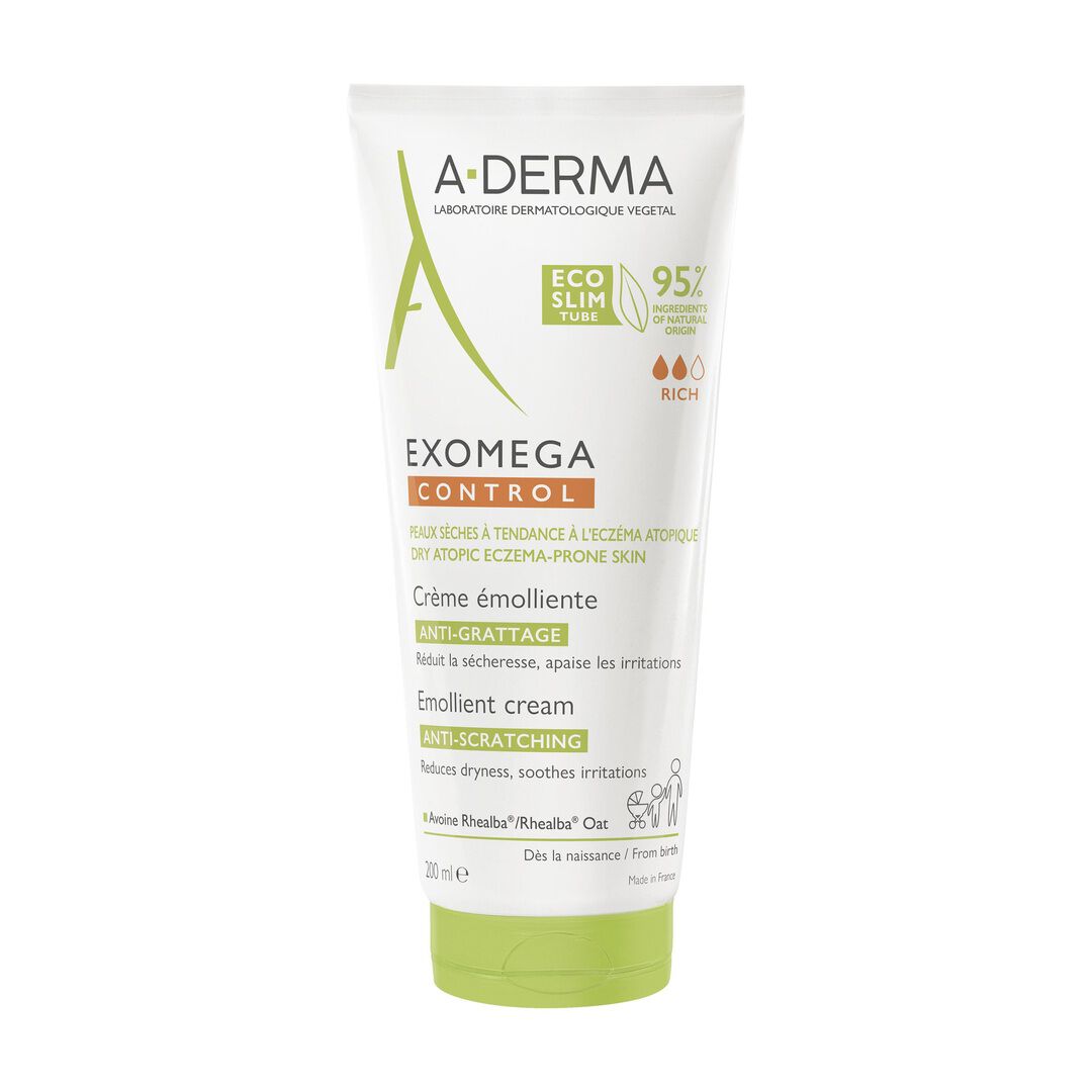 Exomega Control - Creme Emoliente Antiprurido - A-DERMA -  - Imagem 1