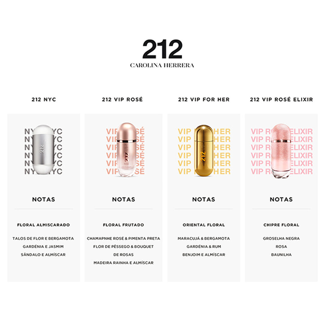 Eau de Parfum - CAROLINA HERRERA - 212 VIP ROSÉ ELIXIR - Imagem 4